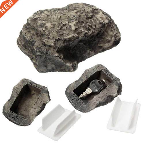 Outdoor Muddy Mud Spare Key House Safe Hide Security Rock S