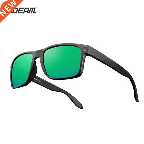 KDEAM New Sport Men Polarized Square Sun Glasses Outdoor Wo