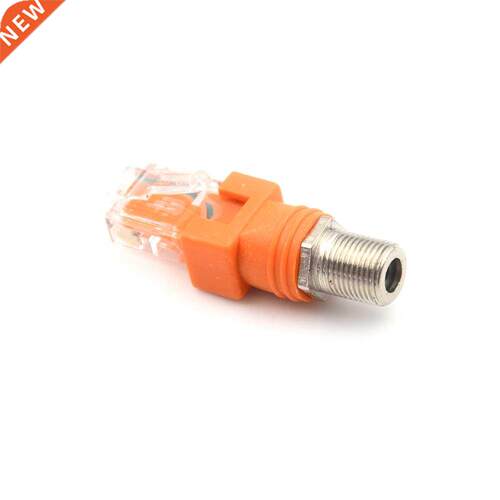 F-Type Connector RF Female To RJ45 Male Coaxial Barrel Coupl