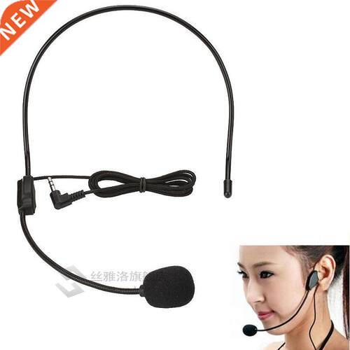 3.5mm Wired Headworn Microphone Metal Microfono mikrafone V