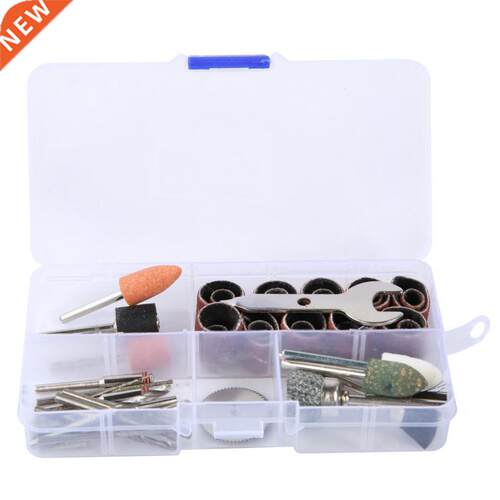 46 Pcs Electric Grinder Accessory Kit Sandpaper Alloy for Cu