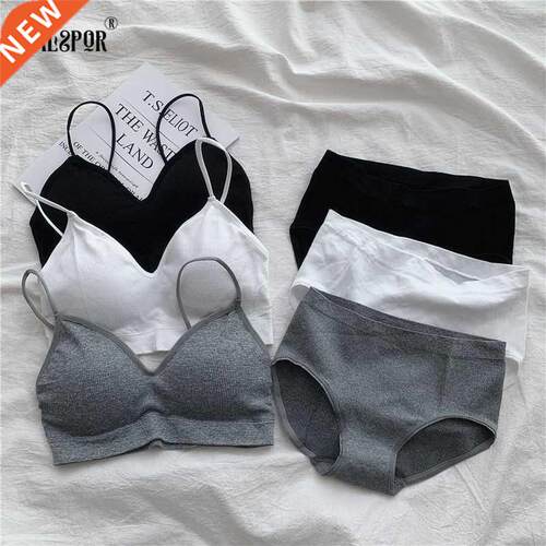 SALSPOR Seamless Sports Underwear Set Women Wireless Padded
