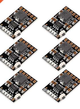 6 Pcs 2A 5V Charge Discharge Integrated Module 3.7V 4.2V Lit