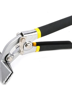 Sheet Metal Bending Pliers Hand Seamer Wide Jaw Straight 80