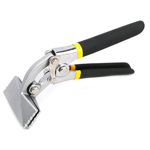 Sheet Metal Bending Pliers Hand Seamer Wide Jaw Straight 80