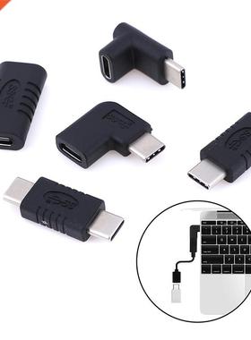 New Right Angle USB .1 Type C Male to Female USB-C Converte