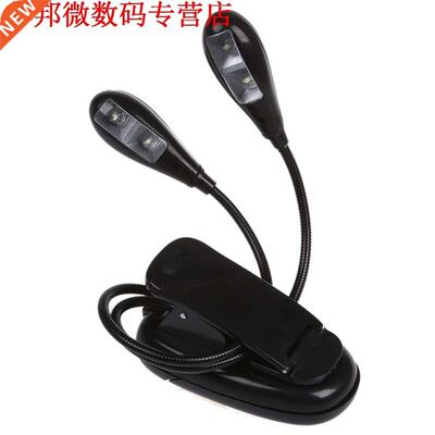 Clip 4 LEDs Leeslamp Clip Licht Klem Lamp Boek Lamp Muziek S