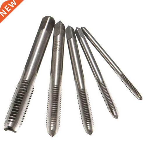 5PCS/Set HSS M3 M4 M5 M6 M8 Machine Spiral Point Straight Fl