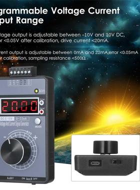 Portable Precision Current Voltage Signal Generator Programm