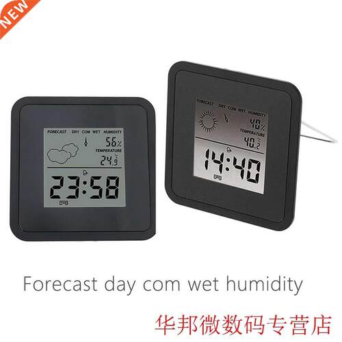 1pcs Indoor Temperature Humidity Meter Room LCD Electronic D