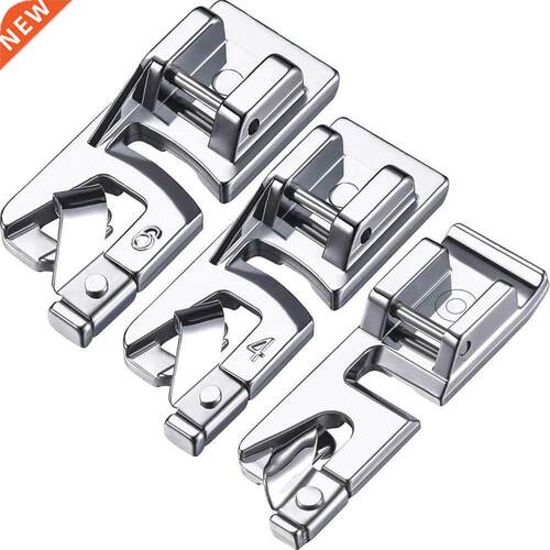 2019 High Quality New 3Pcs Narrow Rolled Hem Sewing Machine