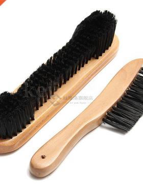 2Pcs Pool Snooker Billiard Table Brush Horsehair Rail Wooden