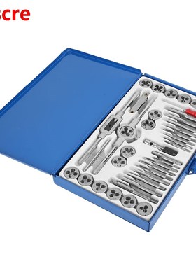 40-piece tap set high-hardness steel thread screw thread tap