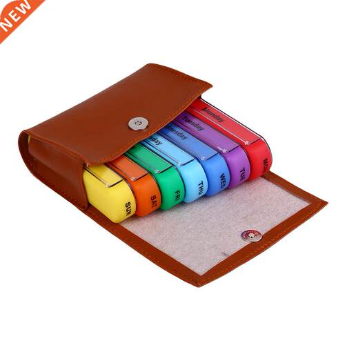 28 Squares Weekly 7 Days Tablet Pill Box Holder Medicine Sto