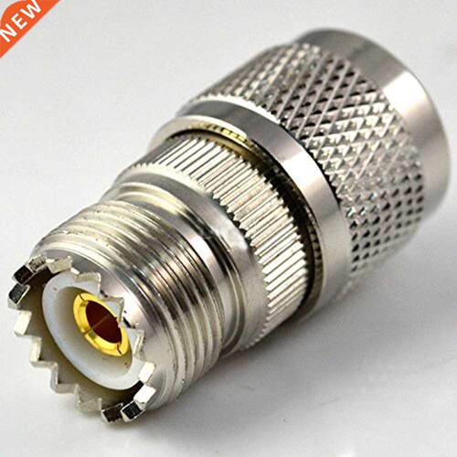 2Pcs UHF Type Female SO239 Jack to N Male Plug Straight RF C