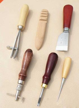 6pcs Leathercraft Stamp Craf Punch Hole Tool Sets