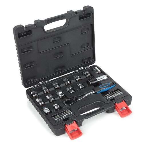 32-In-1 Sleeve Ratchet Wrench With Extension Bar Auto Repair