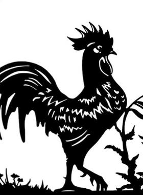 Weathervane Garden Stake Wind Decor Indicator Measuring Tool