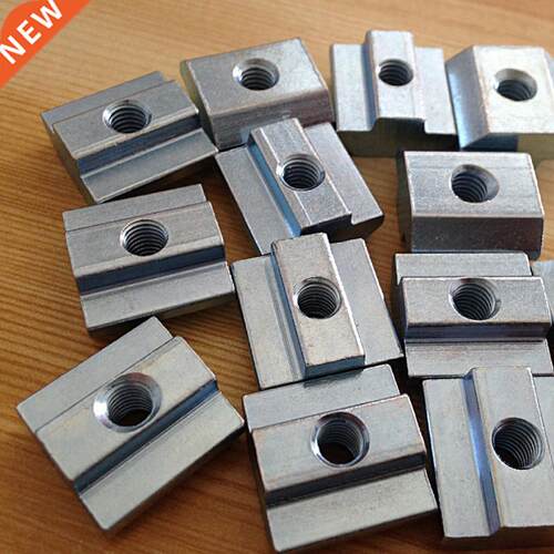50pcs M5 Hammer Nut Connector T Fastener Sliding Nut Zinc Pl