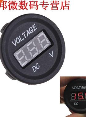 DC 12 V-24 V LED Voltmeter Voltmeter Gauge Panel Volt Meter