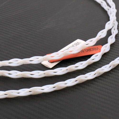 One meter moonsaudio Solid Pure Silver 0.4mm 4 Wire Litz Cab