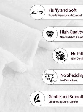 High End Orange Pattern Soft Flannel Blanket Breathable Ther