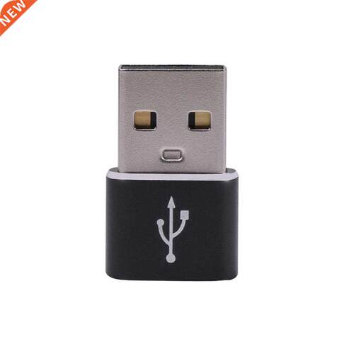 2PCS Type C to USB Adapter Metal Shell Aluminum Alloy USB 2.