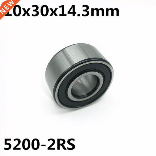 5200-2RS 10x30x14.3mm Double row angular contact bearings 52