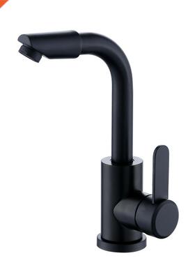 Matte Bathroom Faucet Basin Mixer Black Sink Mixer Taps Kitc