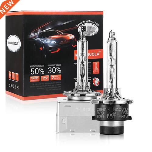 2PCS NEW OEM 35W D1S D2S D2R D3S D4S D4R Xenon HID Bulb 4300