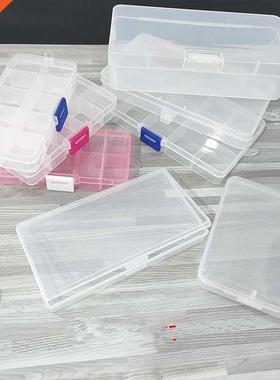 Top selling Transparent Plastic Storage Box Clear Square Mul