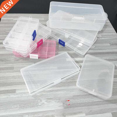 Top selling Transparent Plastic Storage Box Clear Square Mul