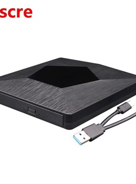 External Dvd Drive Burner Ultra Slim USB 3.0 and Type-C Cd D