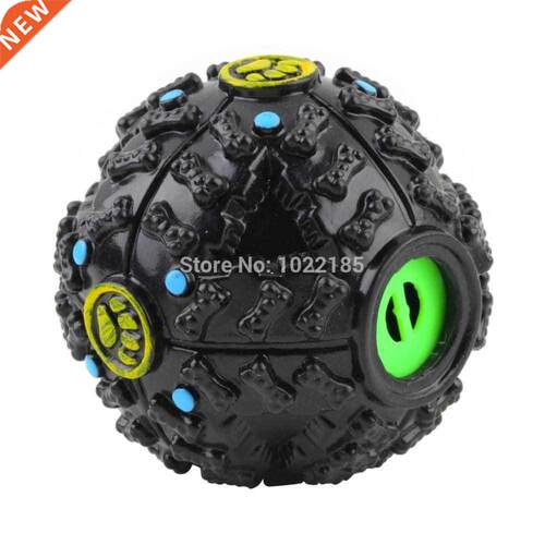 “1pc New Pet Dog Cat Food Dispenser Toy Ball Squeaky G