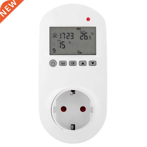 HY02TPR Wireless Socket Digital Thermostat Temperature Contr