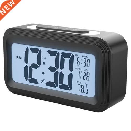 [Upgrade Version] Battery Operated Alarm Clock,Electronic La