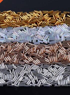 10g/Lot Gold Champagne Color Czech Glass Seedseads Spacer Tu