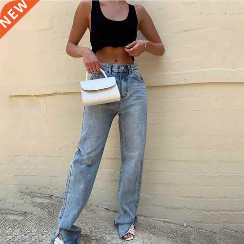 MosMolly Washed Denm Pants Jeans Women Boyfrend Jeans Ca