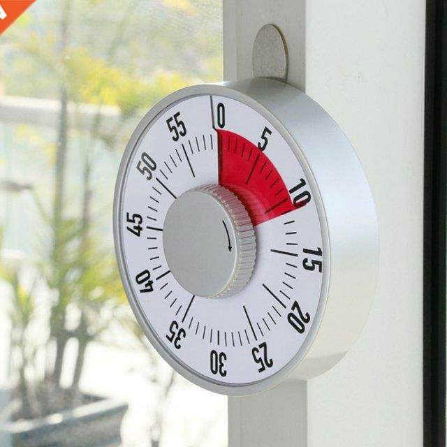 Magnetic Kitchen Timer Mechanical Cooking Alarm Counter Cloc