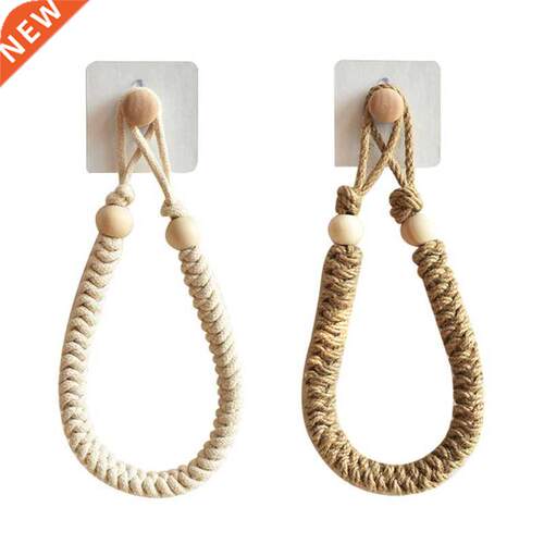 Punch-free Cotton Rope Toilet Paper Rack Roll Holder Towel R
