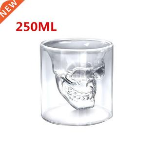 Whisky Vodka Wine Creative Bottle Glass Crystal Spirit Skull