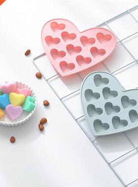 Heart S Slcone Mold Cake Mold 10 Cavtes Slcone Bak