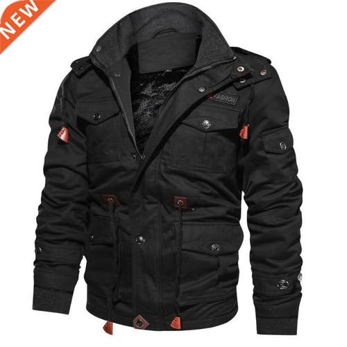 Men's Winter Jackets And Coats Fleece Warm Hooded Co