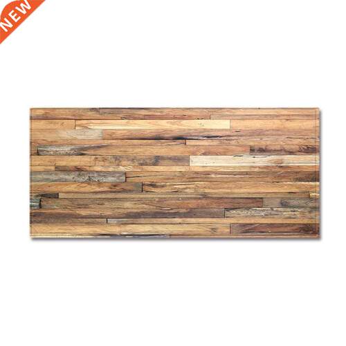 Square Strip Kitchen Mat Door Mat Absorbent Carpet Simulatio