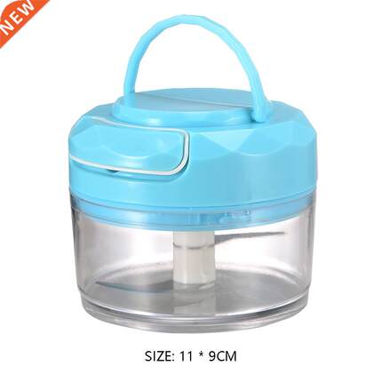 Pull String Garlic Chopper Crusher Press Manual Food Cutter