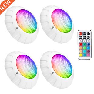 38W Remote Controlled RGB Submersible Light Operated Underwa