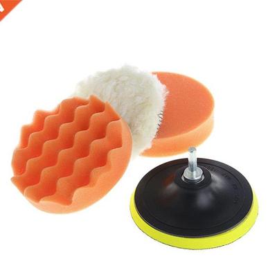 2021 New 5Pcs 4 Inch 100mm M10 Sponge Waxing Buffing Polishi