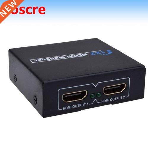 HDMI Spliter 2 Port 1.3Hdmi Splitter 3D 1x2 HDMI Switch + DC