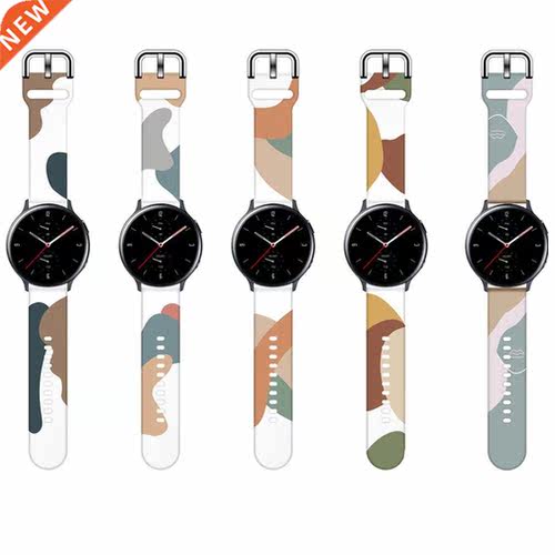 Fashion Silicone Watchband Soft Sport Strap Loops Color Band