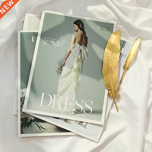 Fashion INS Photography Props Magazine Decoration Photo Back